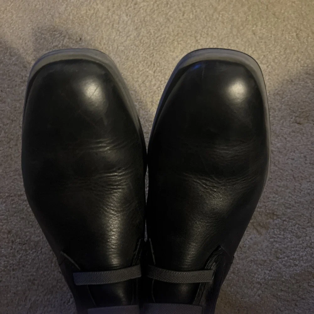 Cole Haan Ledley Chukka Boot Mens 10 M Black Leather Ankle Shoes C08515